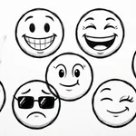 Emoji Coloring Pages