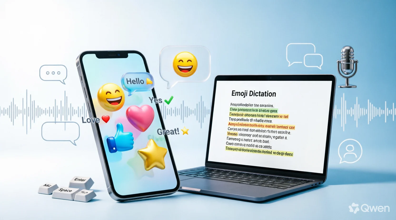 Emoji Dictation