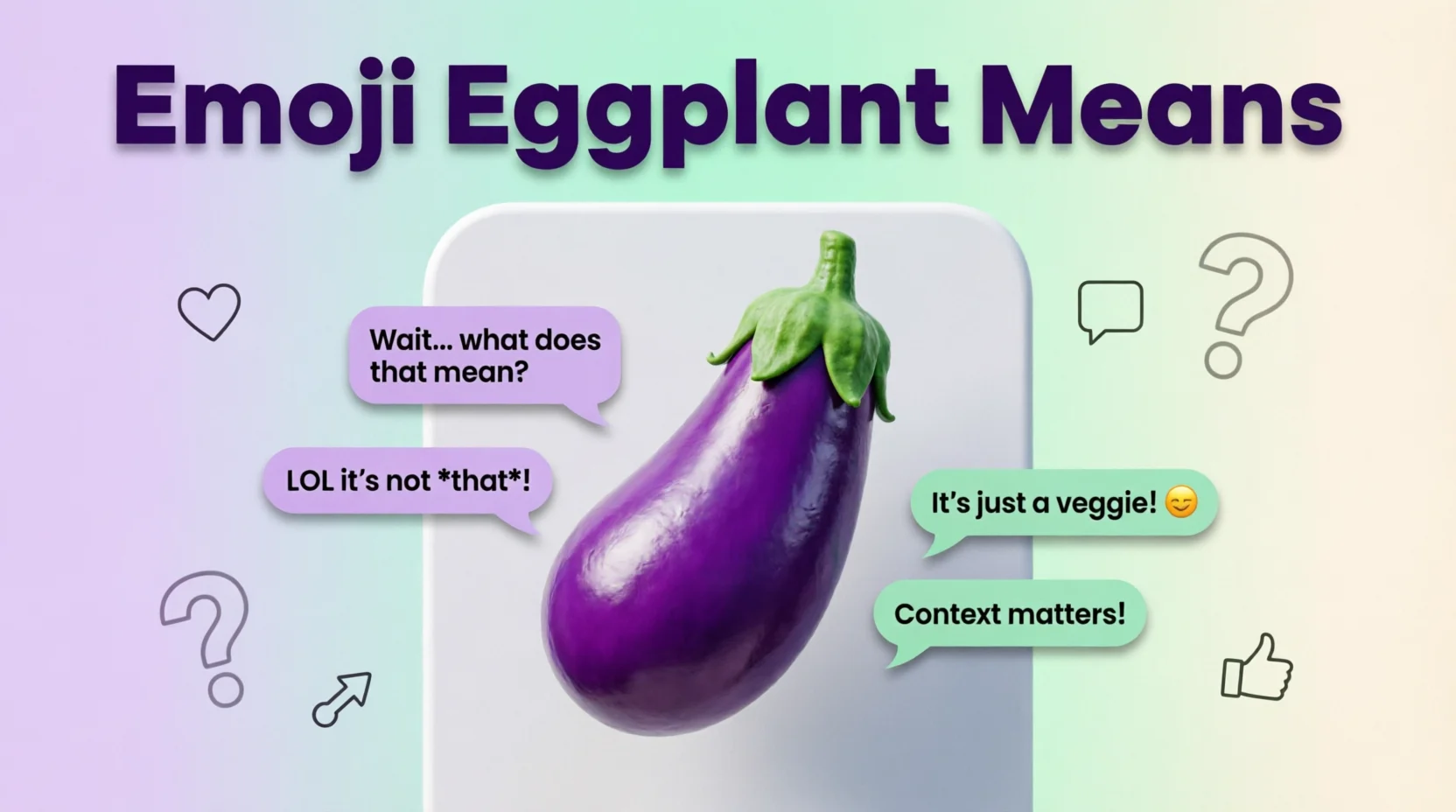 Emoji Eggplant Means