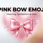 Pink Bow Emoji